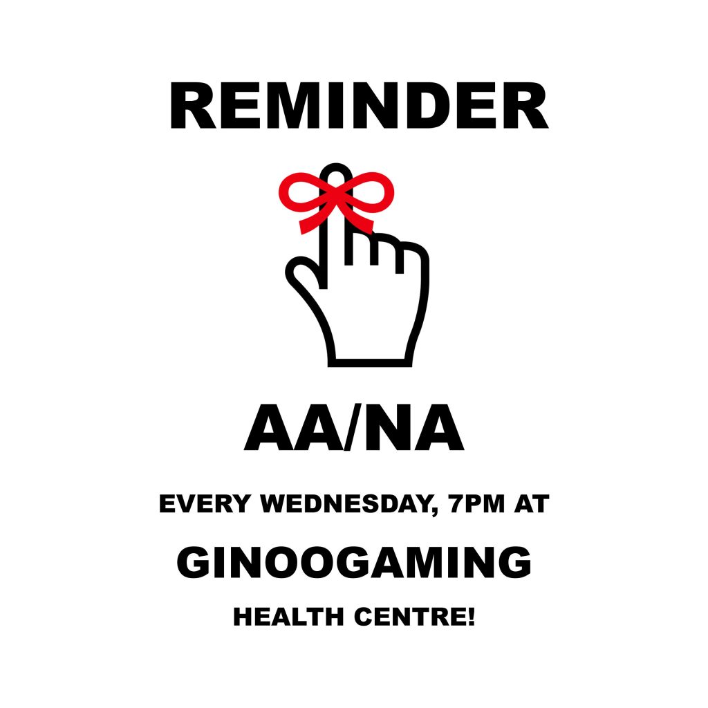 AA/NA Reminder
